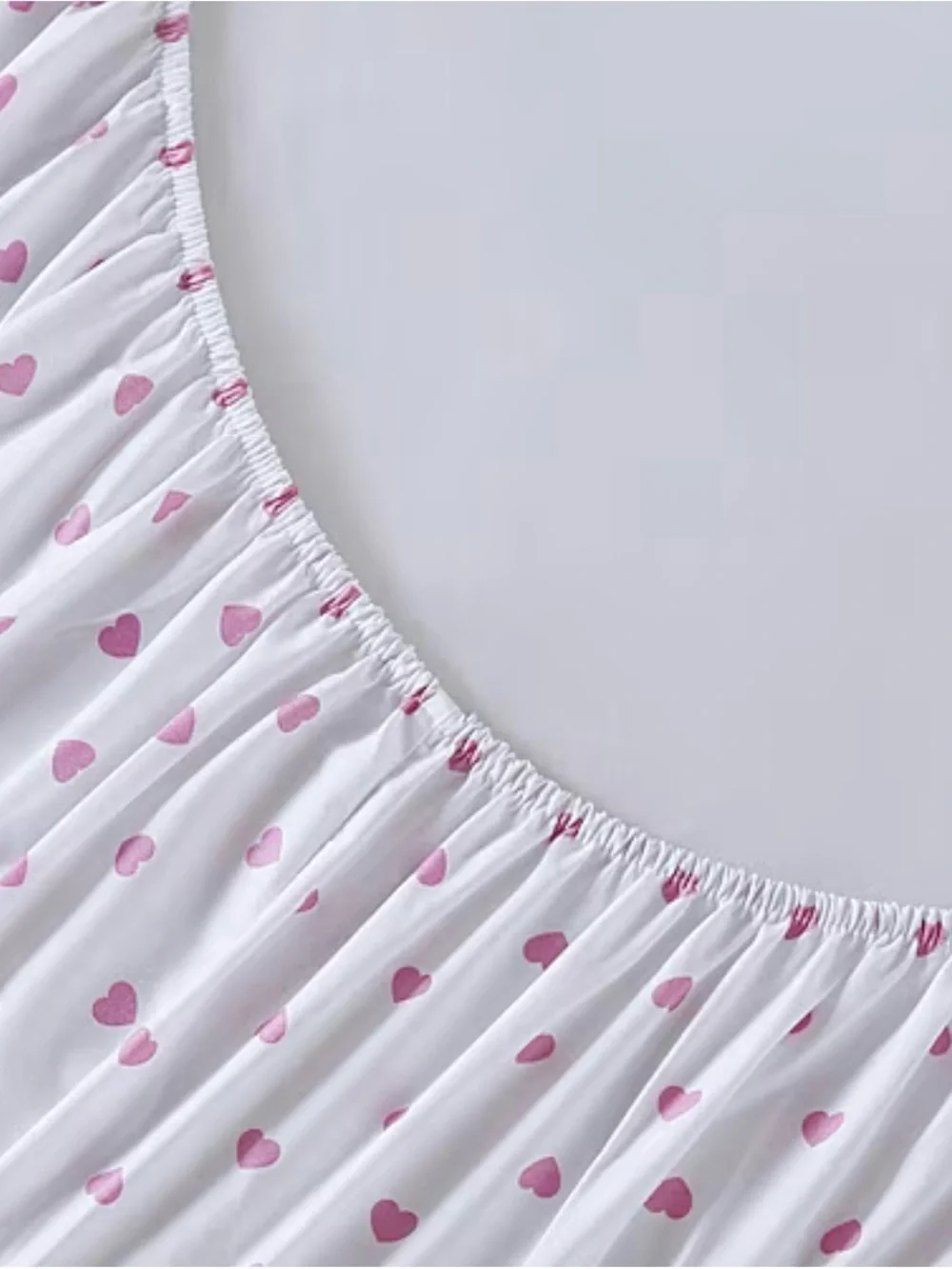 New INK+IVY Kids Full Sheet Set - Pink Hearts